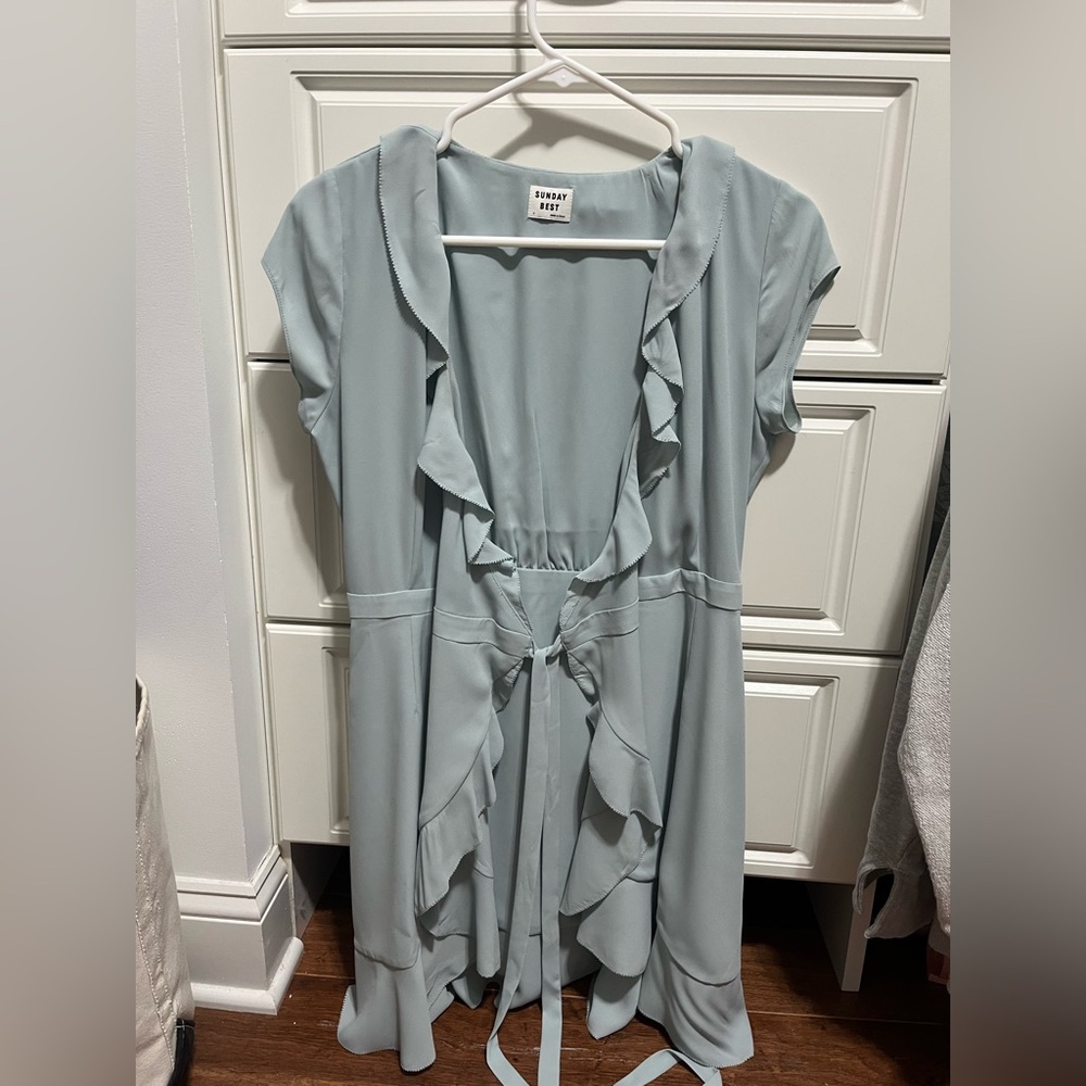 Sunday best wrap dress